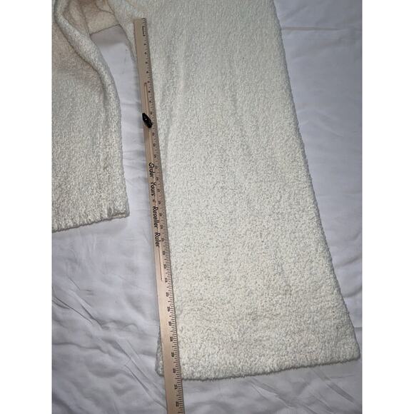 Skims Cozy Knit Boucle Pants Plus Size 4X/5X Bone High Rise Teddy Loungewear - Picture 7 of 16